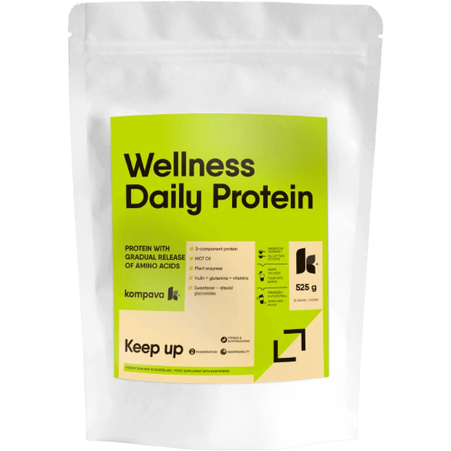 Kompava Wellness Protein Щоденний кокосово-шоколадний 525 г: ціни та характеристики