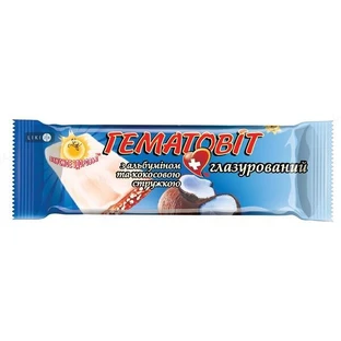 Гематовіт 40 г, з альб. та кокос. стр. глаз.