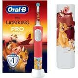 Електрична зубна щітка Oral-B Pro Kids Lion King з дизайном