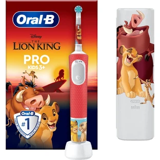 Електрична зубна щітка Oral-B Pro Kids Lion King з дизайном