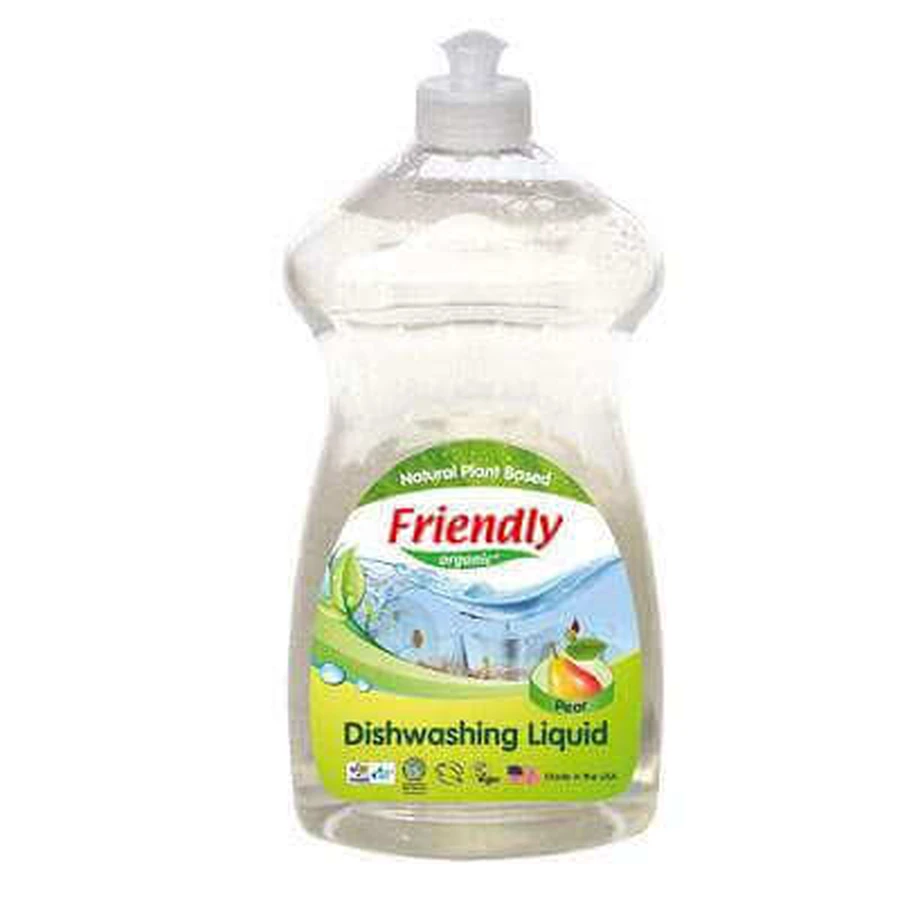 Жидкое моющее средство для бутылок и кастрюль с натуральной грушевой эссенцией Organic, 739 мл, Friendly Organic: цены и характеристики