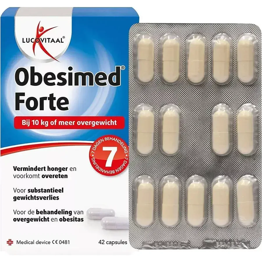 Обесимед Форте Lucovitaal Obesimed Forte, 42 капсули: цены и характеристики