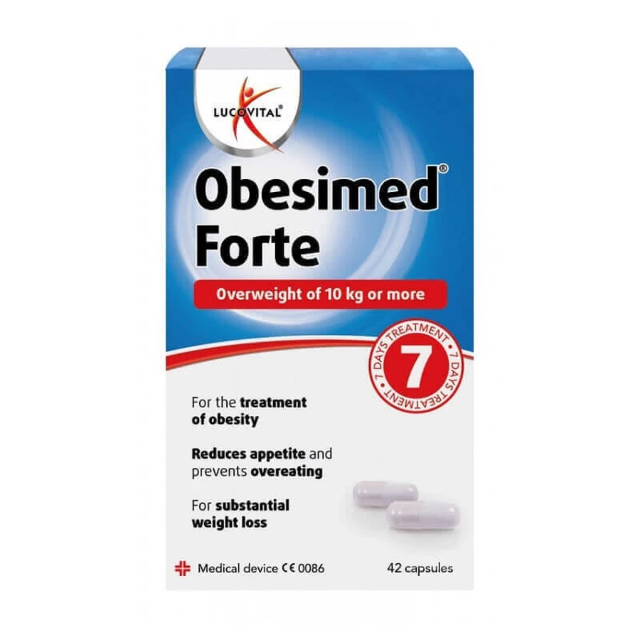 Обесимед Форте Lucovitaal Obesimed Forte, 42 капсули: цены и характеристики