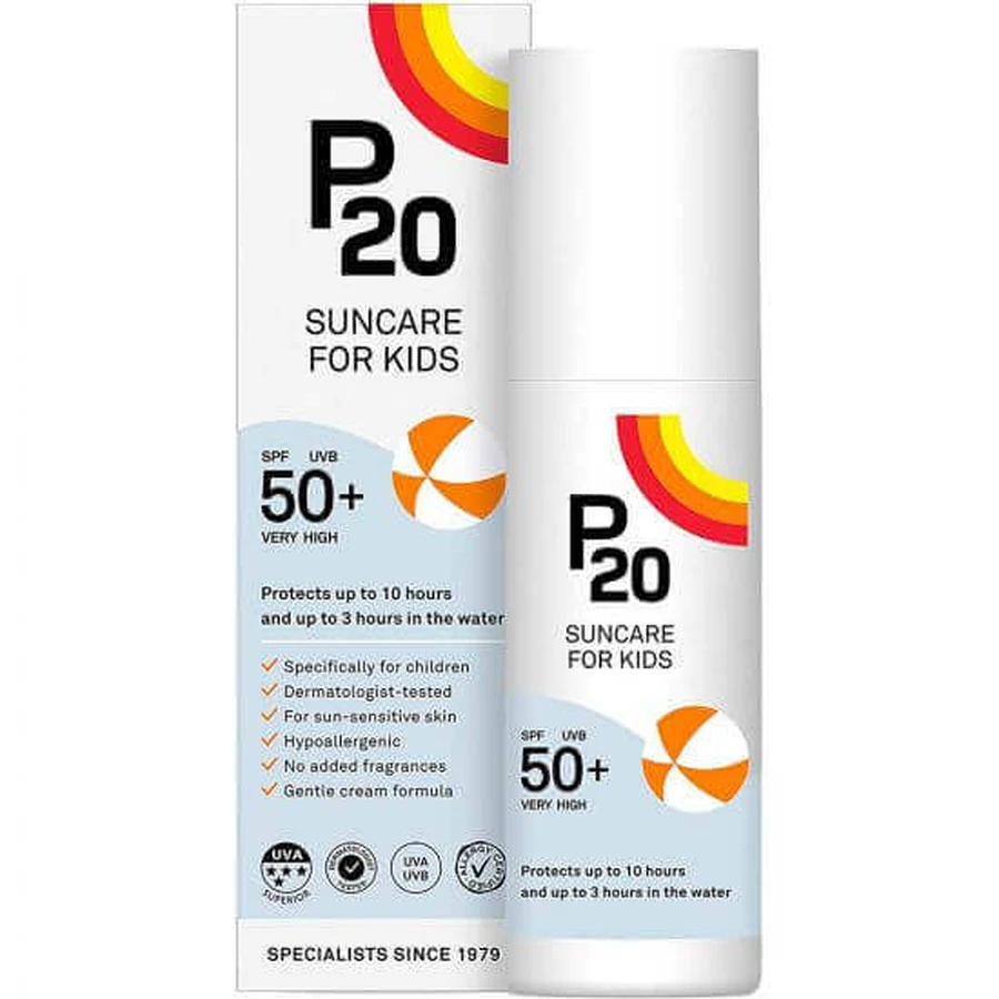 Riemann P20 Дитячий сонцезахисний крем SPF50+, 100 мл: ціни та характеристики