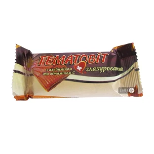 Гематовит 50 г, с альб.и арахисом, глаз.