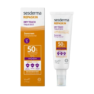 Сонцезахисний крем Sesderma Repaskin SPF 50 Dry Touch, 50 мл
