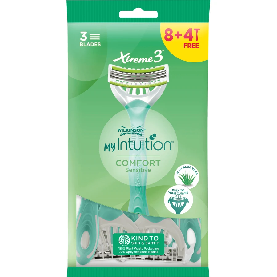 Wilkinson Sword MY Intuition comfort sensitive одноразовые бритвы 12 шт.: цены и характеристики
