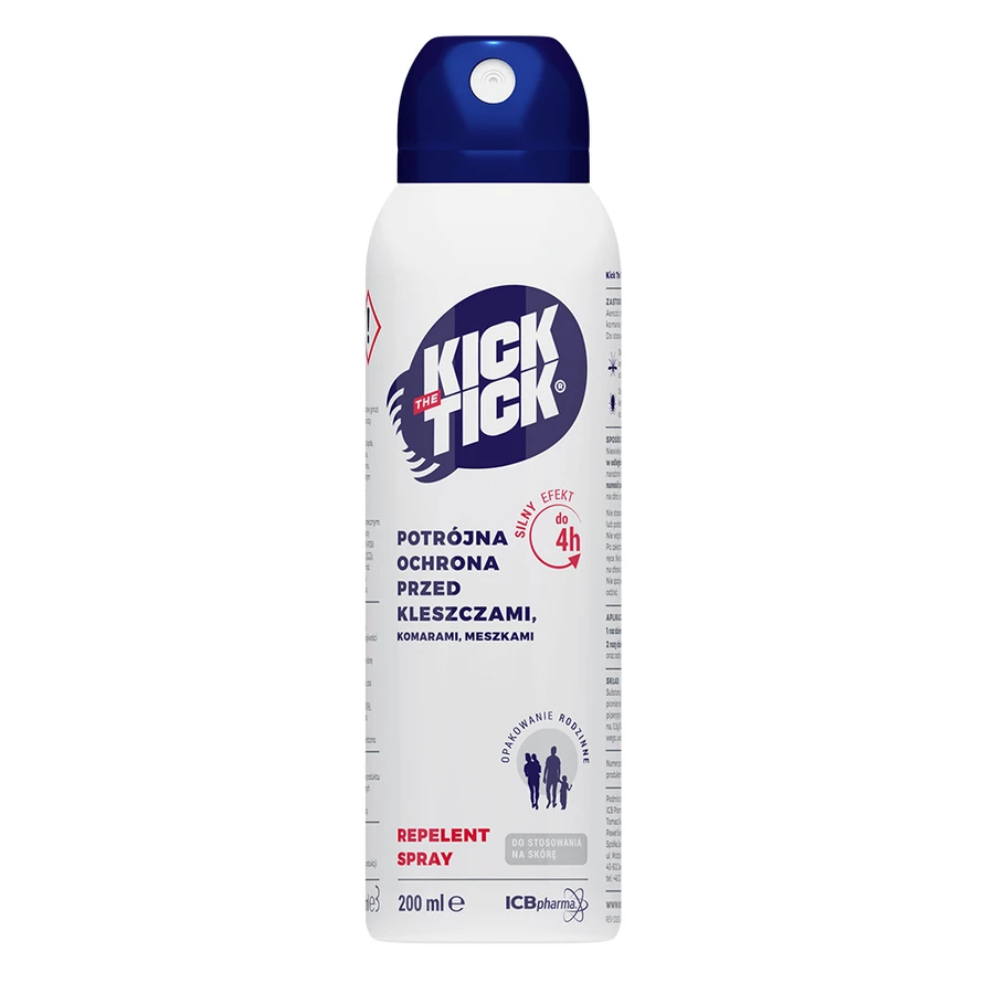 Kick the Tick, Max Repellent Plus, спрей против клещей, комаров и москитов, 200 мл: цены и характеристики
