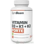 Gymbeam витамин d3+k1+k2 forte 120cps 1×120 капсул: цены и характеристики