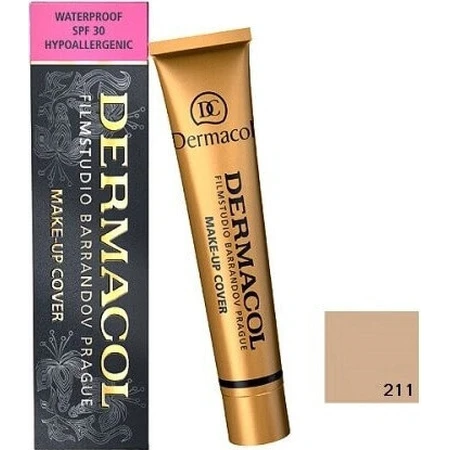 DERMACOL MAKE-UP COVER 211 1×30 г, макіяж: ціни та характеристики