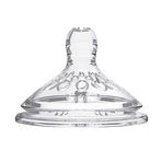BabyOno Natural Nursing, соска для пляшечки, силіконова, проти коліків, низький потік, 1453/02, від 3 місяців, 1 шт.: ціни та характеристики