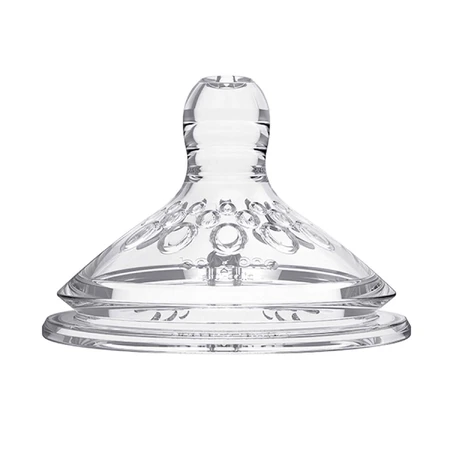 BabyOno Natural Nursing, соска для пляшечки, силіконова, проти коліків, низький потік, 1453/02, від 3 місяців, 1 шт.: ціни та характеристики