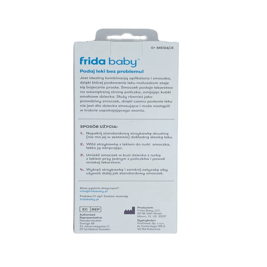 Frida Baby, дозатор для ліків у формі соски, 1 шт.: ціни та характеристики