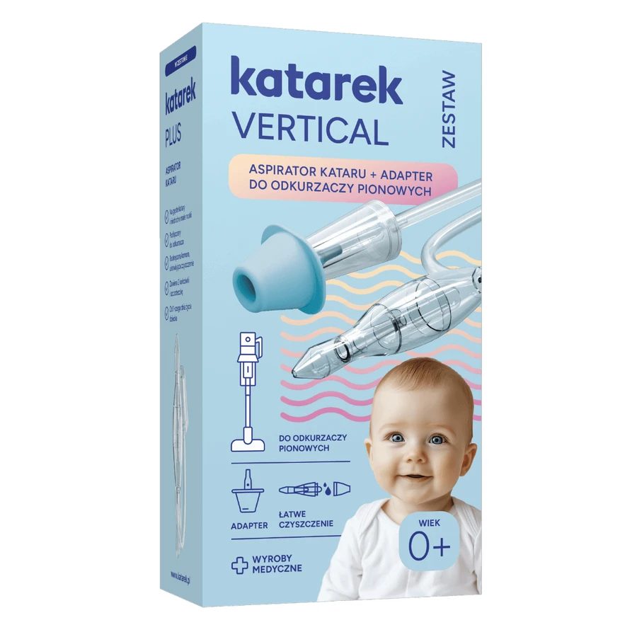 Аспиратор вакуумный назальный Katarek Vertical Aspirator для детей с рождения: цены и характеристики