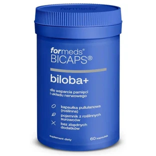 Bicaps Biloba+ 60 капсул - Форми