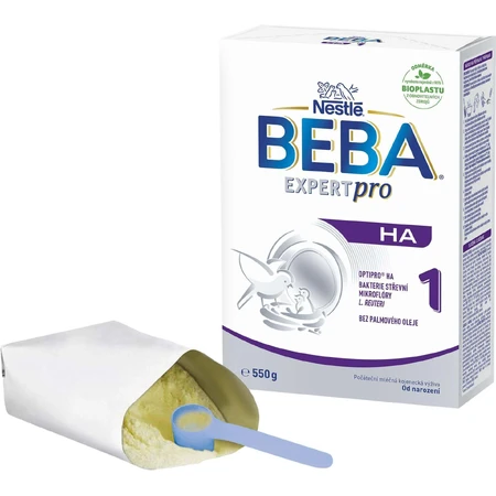 Nestlé Beba Expertpro HA 1, молочная смесь, с рождения, 550 г: цены и характеристики