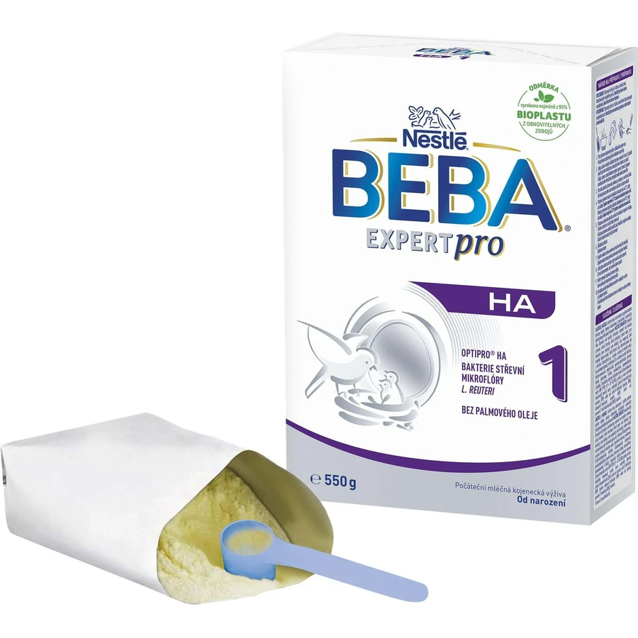Nestlé Beba Expertpro HA 1, молочная смесь, с рождения, 550 г: цены и характеристики