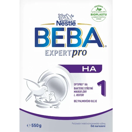 Nestlé Beba Expertpro HA 1, молочная смесь, с рождения, 550 г: цены и характеристики