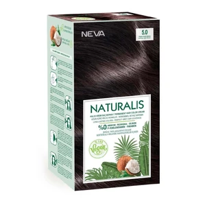 Веганская краска для волос без аммиака, Intense Satin Vivid 5.0, Naturalis, Neva, 150 мл