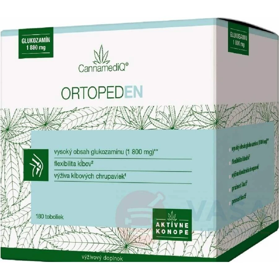 CannamediQ ORTOPEDEN 1×180 табл, пищевая добавка: цены и характеристики