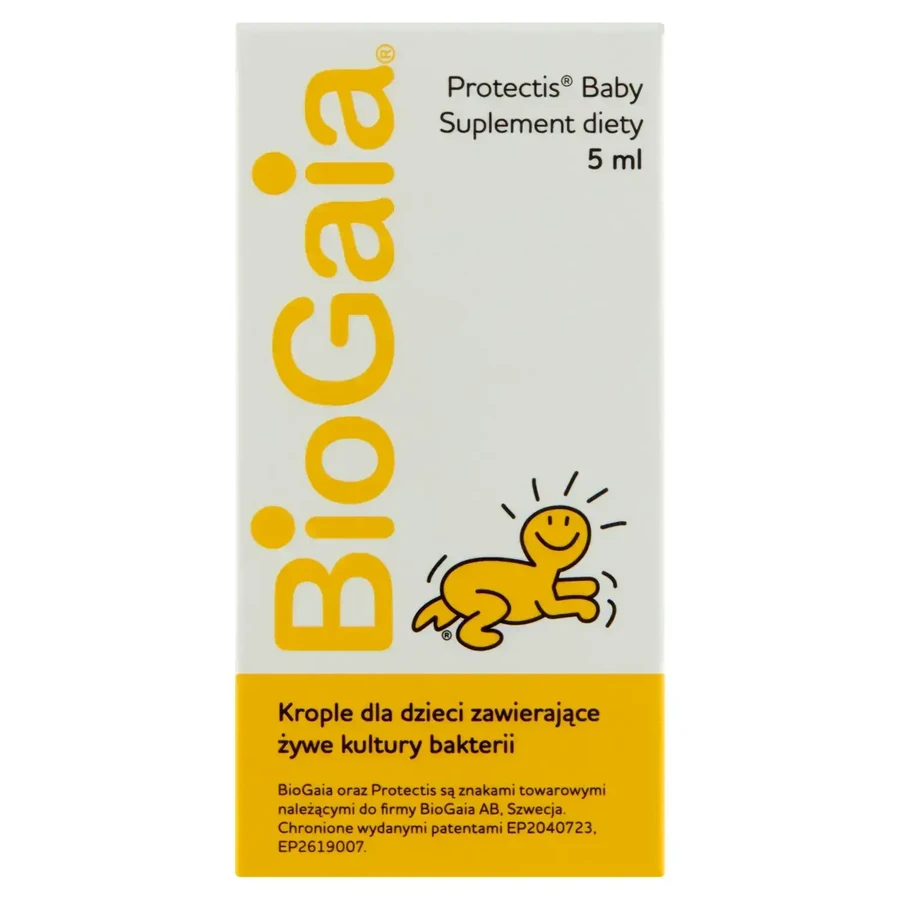 Краплі BioGaia Protectis Baby для дітей, флакон 5 мл: ціни та характеристики