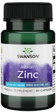Цинк Swanson Albion Zinc, 60 капсул