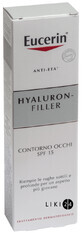 Крем проти зморшок Eucerin Hyaluron Filler для шкіри навколо очей SPF15, 15 мл
