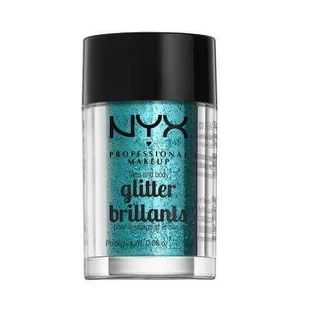 Блискітки для обличчя та тіла, NYX, Glitter, 03 Teal, 2,5 г