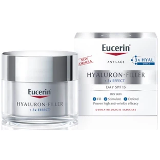 Дневной крем против морщин Eucerin Hyaluron-Filler SPF 15 для сухой и чувствительной кожи 50 мл