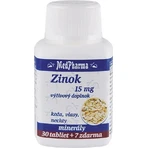 MedPharma ZINOC 15 мг 1×37 табл, цинк: цены и характеристики