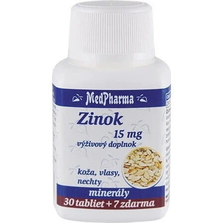 MedPharma ZINOC 15 мг 1×37 табл, цинк: цены и характеристики