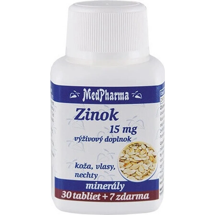 MedPharma ZINOC 15 мг 1×37 табл, цинк: цены и характеристики
