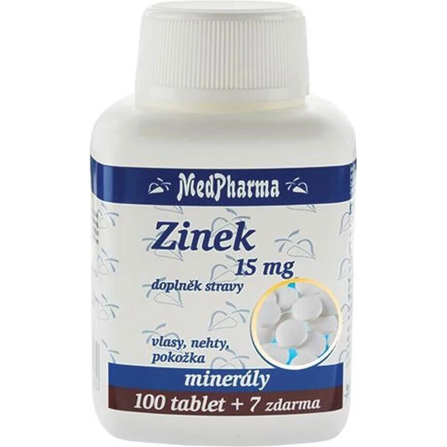 MedPharma ZINOC 15 мг 1×37 табл, цинк: цены и характеристики