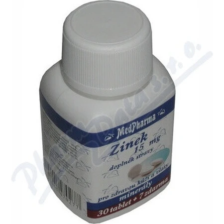 MedPharma ZINOC 15 мг 1×37 табл, цинк: цены и характеристики