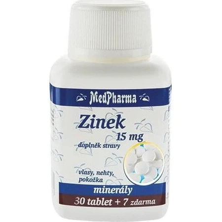 MedPharma ZINOC 15 мг 1×37 табл, цинк: цены и характеристики