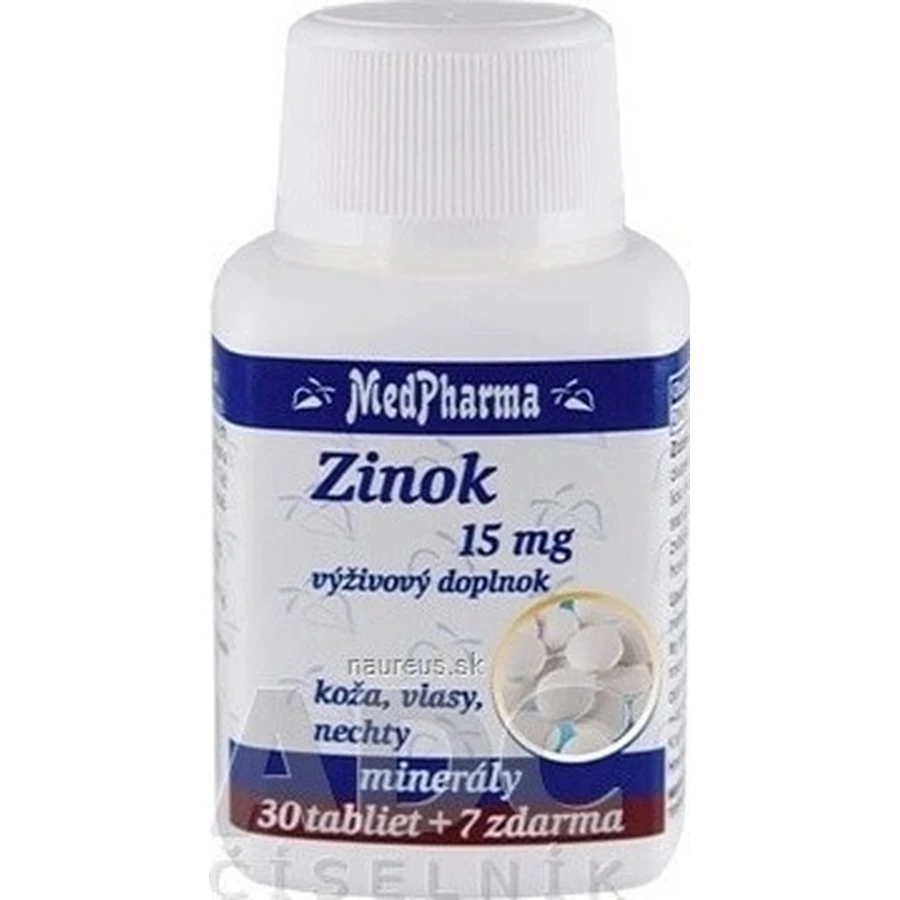 MedPharma ZINOC 15 мг 1×37 табл, цинк: цены и характеристики