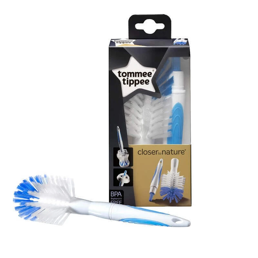 Щіточка для пляшечок і сосок, синя, Tommee Tippee: ціни та характеристики