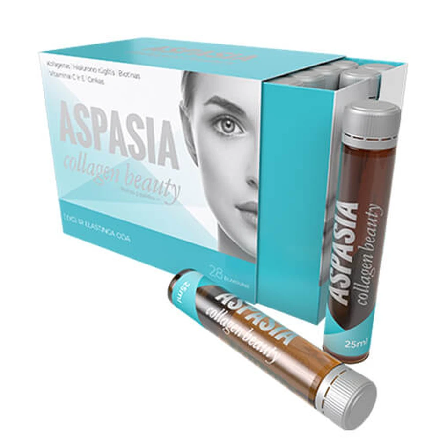Aspasia Collagen Beauty Natur Produkt, 28 флаконів: ціни та характеристики