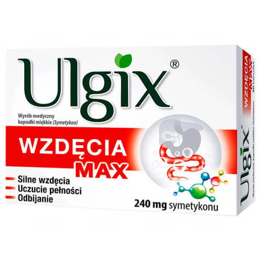 Ulgix Wzdcia Max, 30 капсул: цены и характеристики
