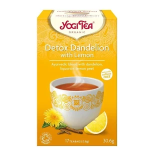 Фіточай Yogi Tea Detox Dandelion, пакетик 1,8 г, №17