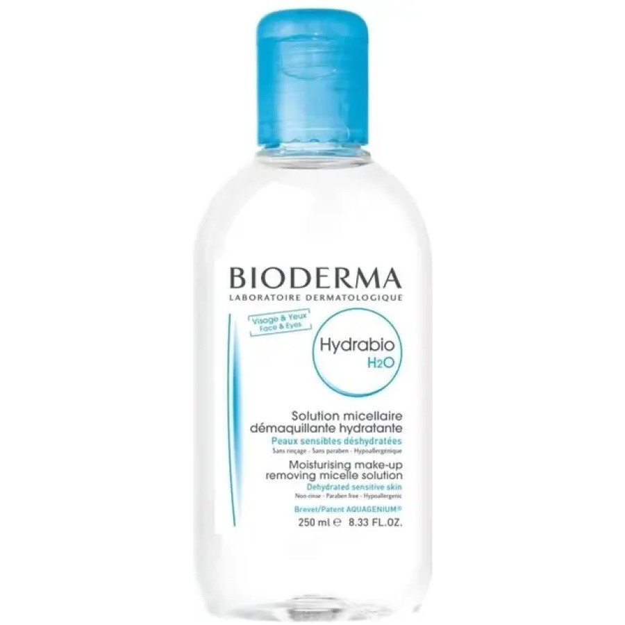 Лосьйон для обличчя міцелярний Bioderma Гідрабіо Hydrabio H2O, 250 мл: ціни та характеристики