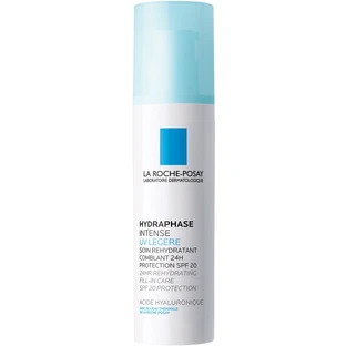 Крем для лица La Roche-Posay SPF20 Hydraphase UV Intense Лайт Интенсивный увлажняющий для нормальной и комбинированной кожи лица, 50 мл