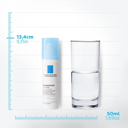 Крем для лица La Roche-Posay SPF20 Hydraphase UV Intense Лайт Интенсивный увлажняющий для нормальной и комбинированной кожи лица, 50 мл: цены и характеристики
