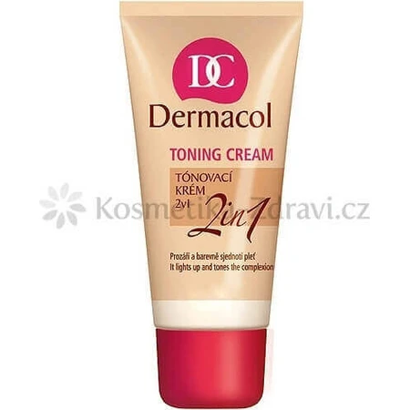 DERMACOL Тонуючий крем 2в1 відтінок: БРОНЗА 1×30 мл, тонуючий крем 2в1: ціни та характеристики