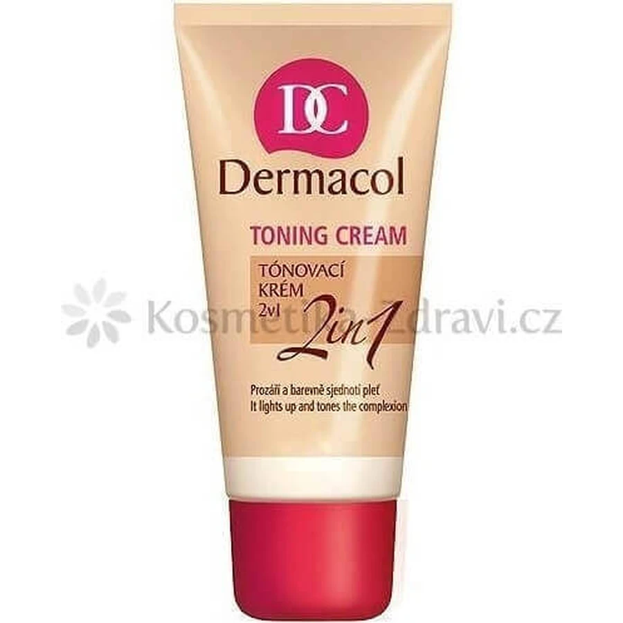 DERMACOL Тонуючий крем 2в1 відтінок: БРОНЗА 1×30 мл, тонуючий крем 2в1: ціни та характеристики