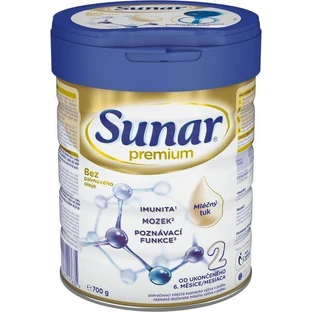 Грудное молоко Sunar Premium 2 700 г