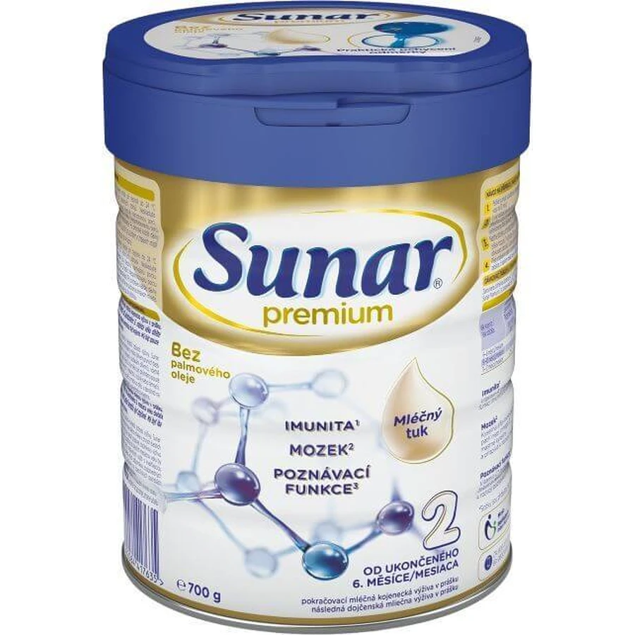 Грудное молоко Sunar Premium 2 700 г: цены и характеристики