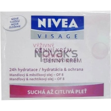 Nivea Питательный дневной крем С/С 5 OF 15 1×50 мл, дневной крем: цены и характеристики