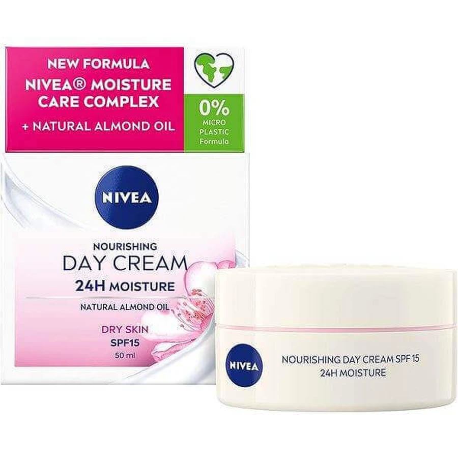 Nivea Питательный дневной крем С/С 5 OF 15 1×50 мл, дневной крем: цены и характеристики