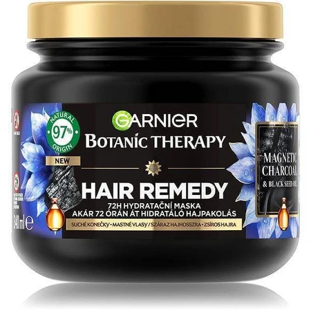 Garnier Botanic Therapy Hair Remedy Magnetic Charcoal увлажняющая маска для волос 340 мл 1×340 мл, маска для волос: цены и характеристики